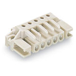 WAGO Female MCS-MIDI 5mm  Flush Panel Mount with Angled Solder Pins and Spacers