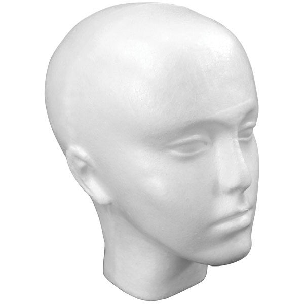  Polystyrene Head 23cm