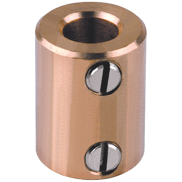 Mentor Rigid Brass Shaft Couplings Inside Diameters 6mm And 4mm Rapid