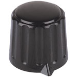 Mentor 4309.0031 Cap For Matt Knob - Ø15mm - No Indicator - Black