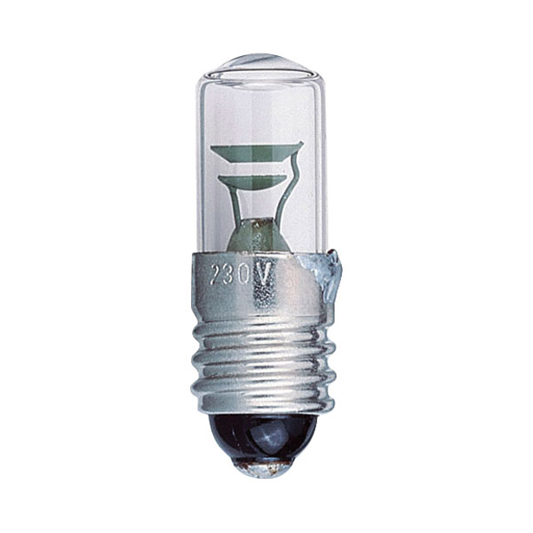 Barthelme 00012340 Bulb E10 230V 0.3W 1.5mA 10 x 25mm