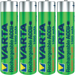 Varta NiMH AA/AAA 1.2V Phonepower Rechargeable Batteries