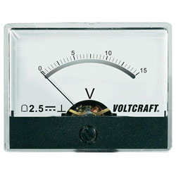 Voltcraft AM-60X46 Analogue DC Panel Meters