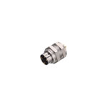 Binder 09-008-1-00-04 Male 4 Pin Panel Mount Screw with Solder Terminal