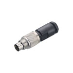 Binder 99-0409-00-04 Male 3.5-5mm 4 Pin Cable Mount with Solder Terminal