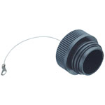 Binder 694 Series Black Protection Cap for Power Mount RD30 Connectors
