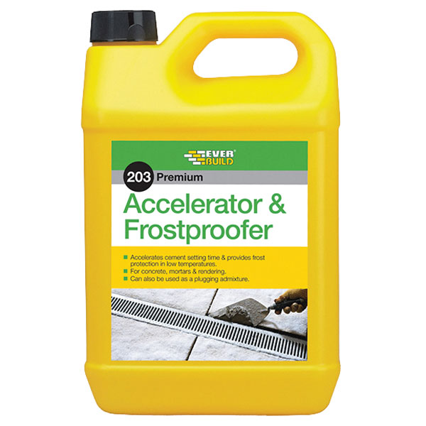 Everbuild ACC5L Accelerator & Frostproofer 5 Litre