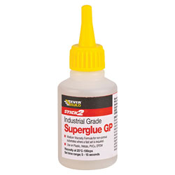 Everbuild Stick 2 Industrial Superglue General Purpose