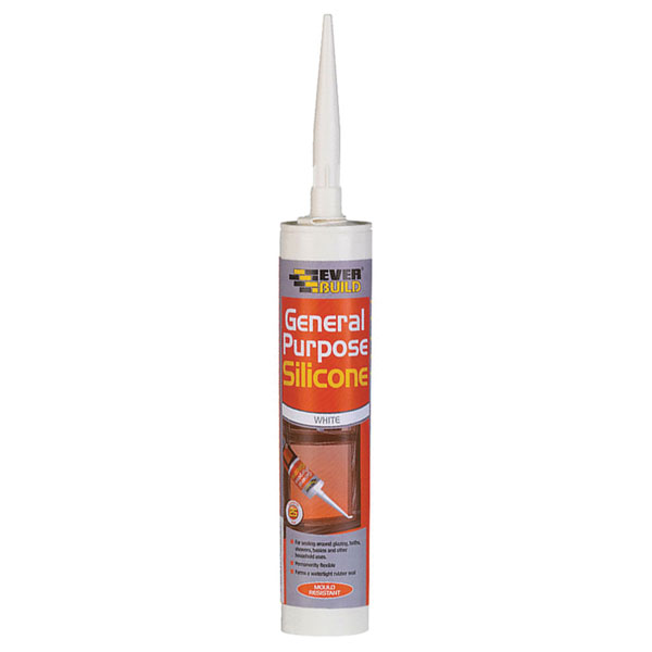  EASIGPCL General Purpose Silicone Sealant - Easi Squeeze - Clear 80ml