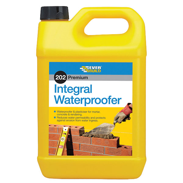 Everbuild ILW5L 202 Integral Liquid Waterproofer 5 Litre