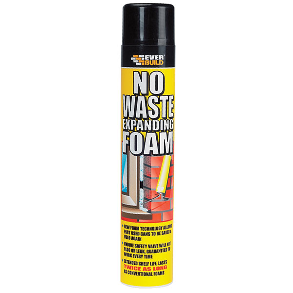 Everbuild NOWASTEHH No Waste Expanding Foam 750ml