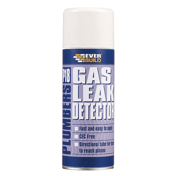 Everbuild P18GASLEAK P18 Plumbers Gas Leak Detector 400ml