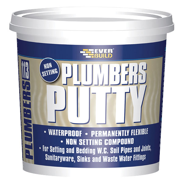 Everbuild PLUMB7 113 Plumbers Putty 750g