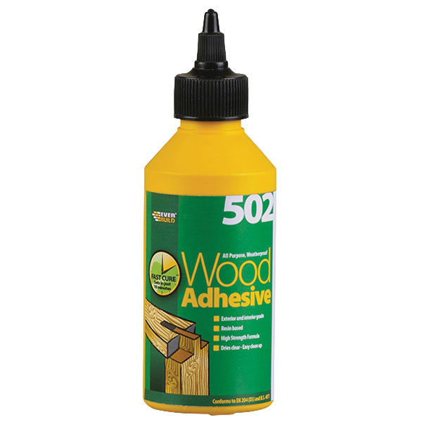  WOOD05 All Purpose Weatherproof Wood Adhesive 502 500ml