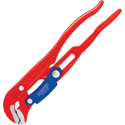 Knipex S-Type Pipe Wrenches with Rapid Adjustment