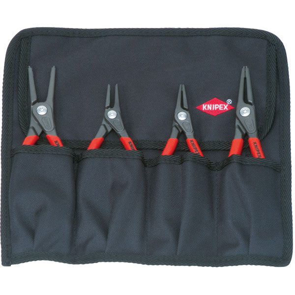Knipex 00 19 57 Precision Circlip Pliers Set - 4 Piece