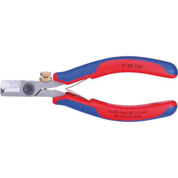 Knipex 11 82 130 Electronics Wire Stripping Shears 130mm