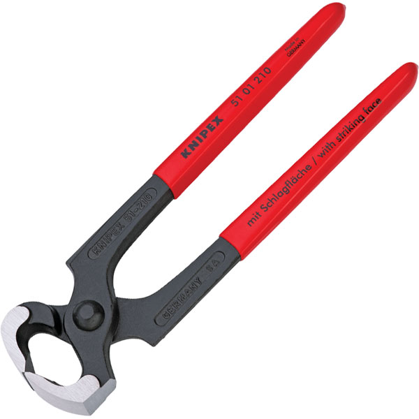 Knipex 51 01 210 Hammerhead Style Carpenters' Pincers 210mm