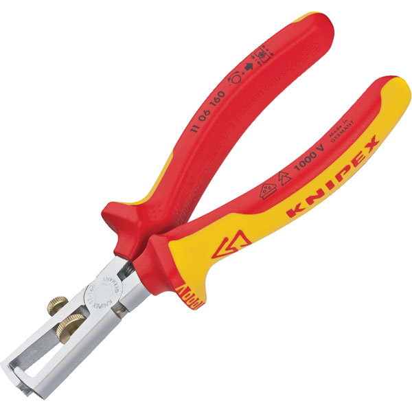 Click to view product details and reviews for Knipex 11 06 160 Vde Insulation Stripper 160mm.