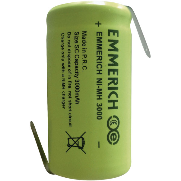  255029 NiMH AA Size 1.2V 2500mAh Rechargeable Battery Tagged