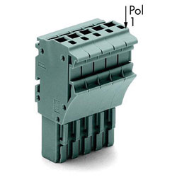 WAGO 2022 Series 1-conductor Female Plug for Carrier Terminal Block