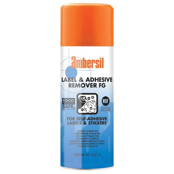 Ambersil 30254-AA Label &amp; Adhesive Remover FG 200ml