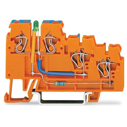 WAGO 3 Conductor Supply Terminal Blocks