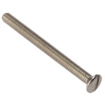 ForgeFix 100SS3535NP Socket Screw Slotted Raised Head Ni Plated 3.5x35mm Bag 100