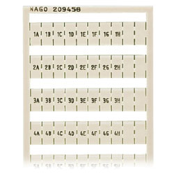 WAGO WSB Quick Marker Horizontal Function Labels 209 Series