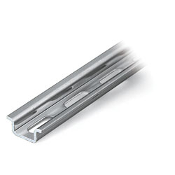 WAGO 210 Series Steel Carrier Rails Slotted