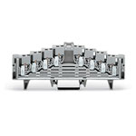 WAGO 4-level Matrix Patch Terminal Block DIN 35x7.5mm No Lock Plain 727 Series