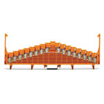 WAGO 8-level Same Potential Terminal Block DIN 35x15mm Lock Plain 727 Series