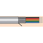 Alpha Wire B954033 GE321 Grey 22AWG 7/28 BRAID Pro-Tekt (50m)