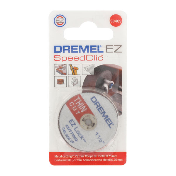  2615S409JB SC409 EZ SpeedClic Thin Cutting Wheels - 5 Pack