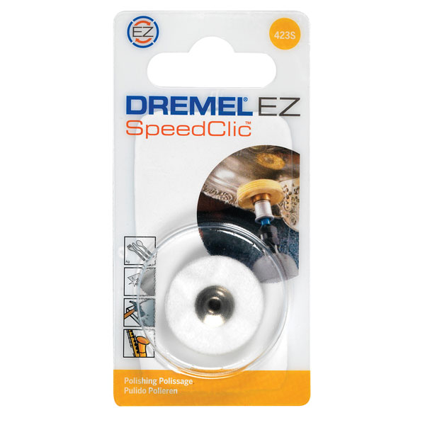  2615S423JA 423S EZ SpeedClic Polishing Cloth Wheel