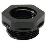 Wiska 10064722 EX-KRM 20/16 Black Plastic Thread Adaptor