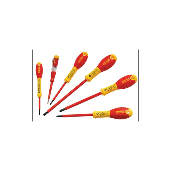 Stanley 0-65-443 FatMax Screwdriver Set Insulated Parallel & Pozi ...