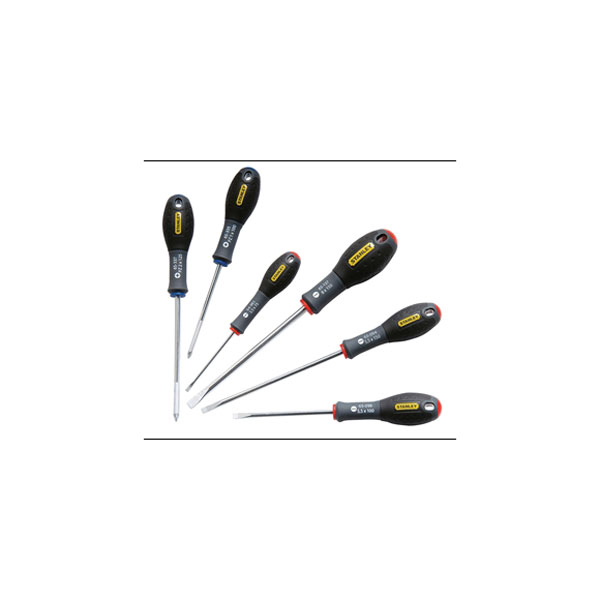 Click to view product details and reviews for Stanley 0 65 428 Fatmax Screwdriver Set Parallel Flared Pozi S.
