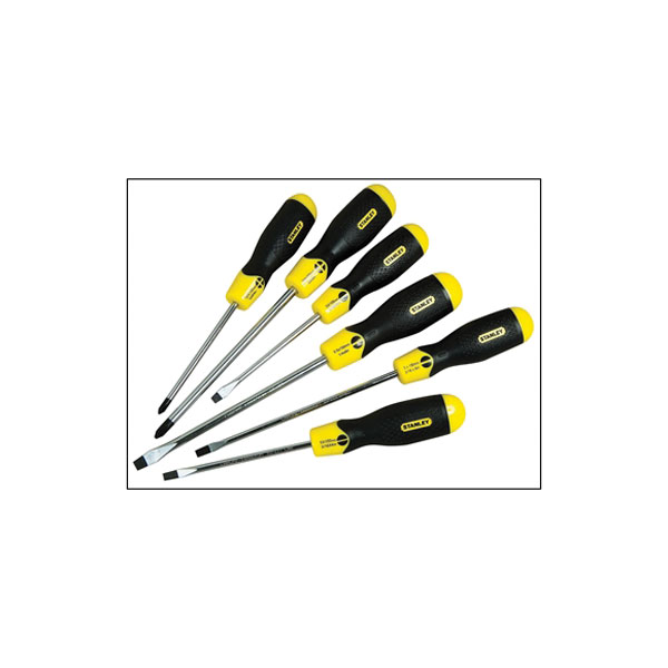 Stanley 5-98-001 Cushion Grip Screwdriver Set of 6