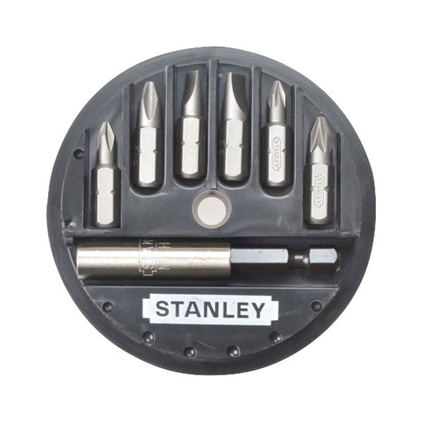 Stanley Insert Bit Set Phillips/Slotted 7 Piece Rapid Online