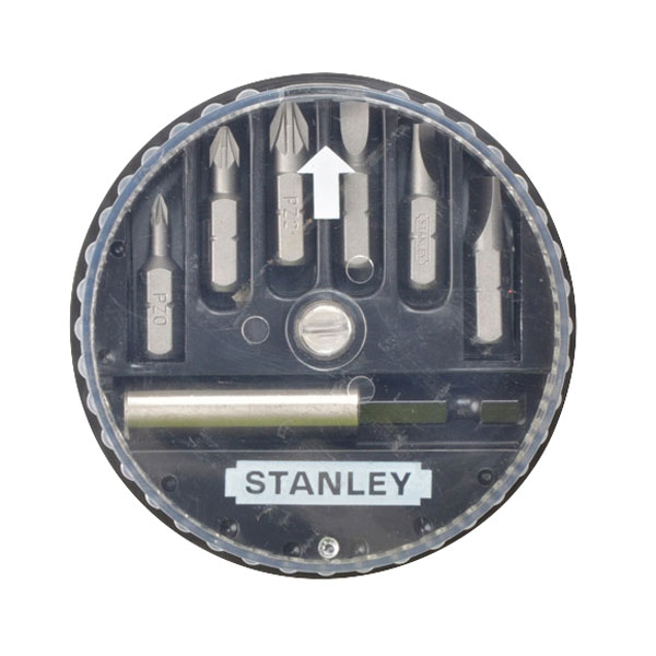 Stanley Insert Bit Set Phillips/Slotted 7 Piece Rapid Online