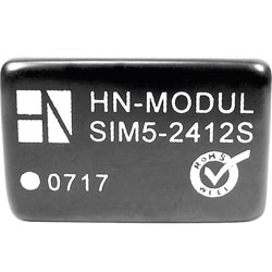 HN Power SIM5-2415D DC/DC Converter 24V DC In, ±15V DC Out 100mA