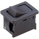 Marquardt 1801.1119 6A IP40 Rocker Switch SPST On-Off Faston Red Square