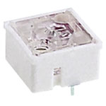 Rafi 3.14100.006 Tact Switch 1 x Off/(On) 250mA 35V Transparent THT 9.7mm