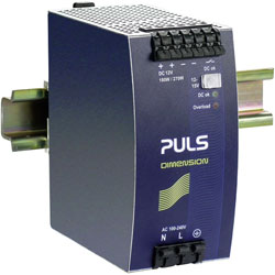 PULS QS/QT Dimension DIN Rail Power Supplies - 12/48V DC 3.4-40A 120-960W