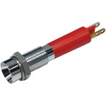 CML LED Indicator Lamps 6mm with Resistor Recessed Bezel IP40