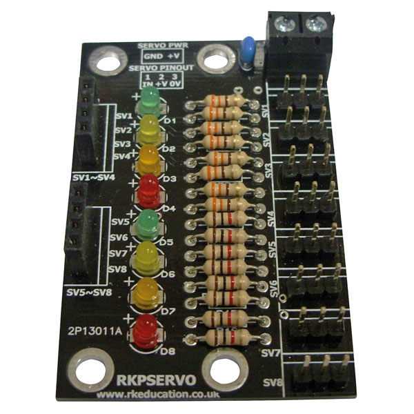 RK Education Servo Controller Project PCB Only