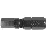 CK Tools T4560 HEX60 Blue Steel Impact Screwdriver Bit 25mm HEX 6.0mm