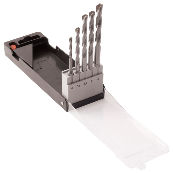 CK Tools T3112 Masonry Hex Drill Bit Set of 5