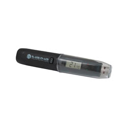 Lascar Temperature Probe Data Logger with LCD and USB Interface, EL-USB-TP-LCD/+